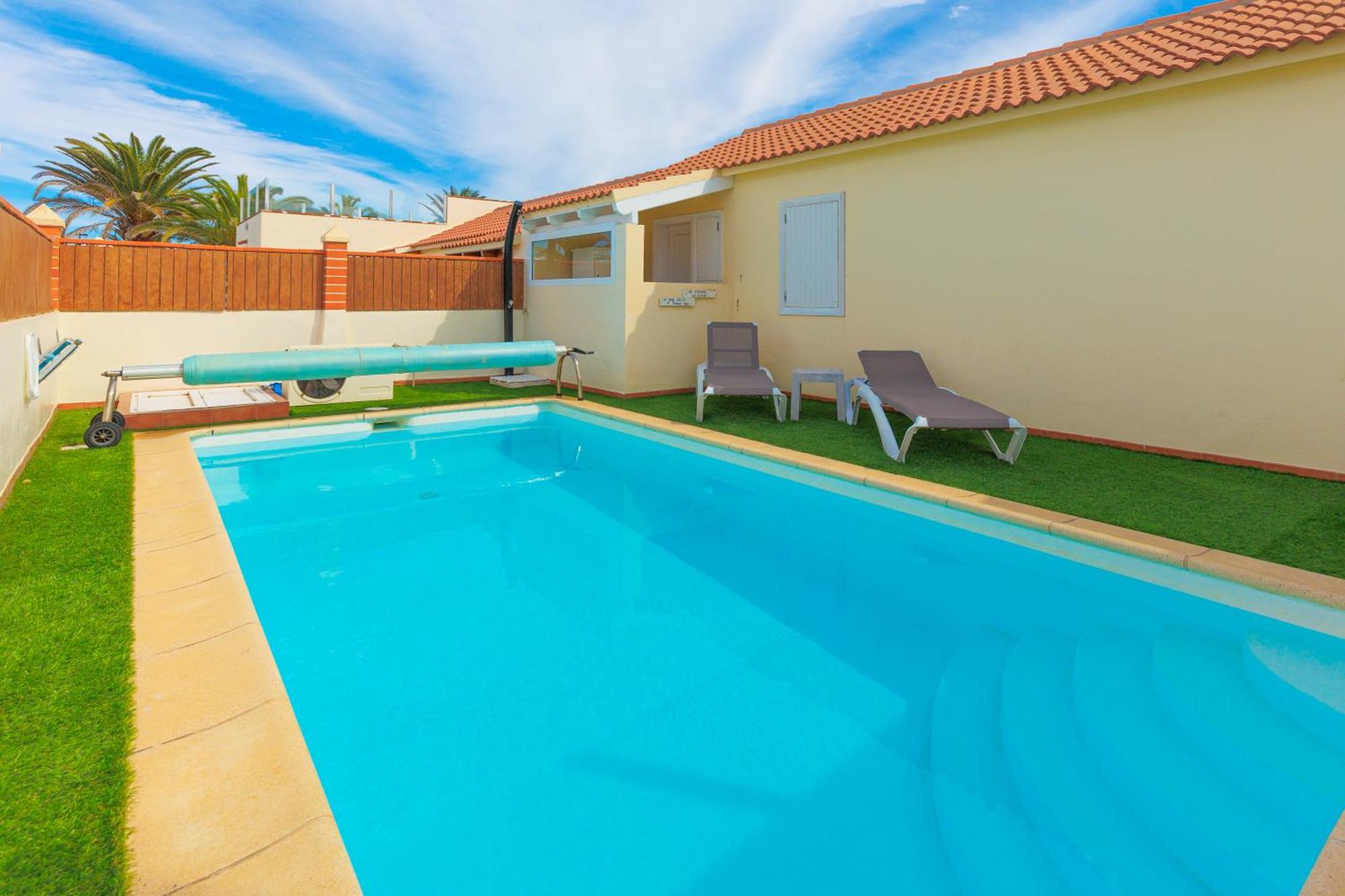 Private Villa With Heated Pool & Terrace See View Corralejo Exteriér fotografie