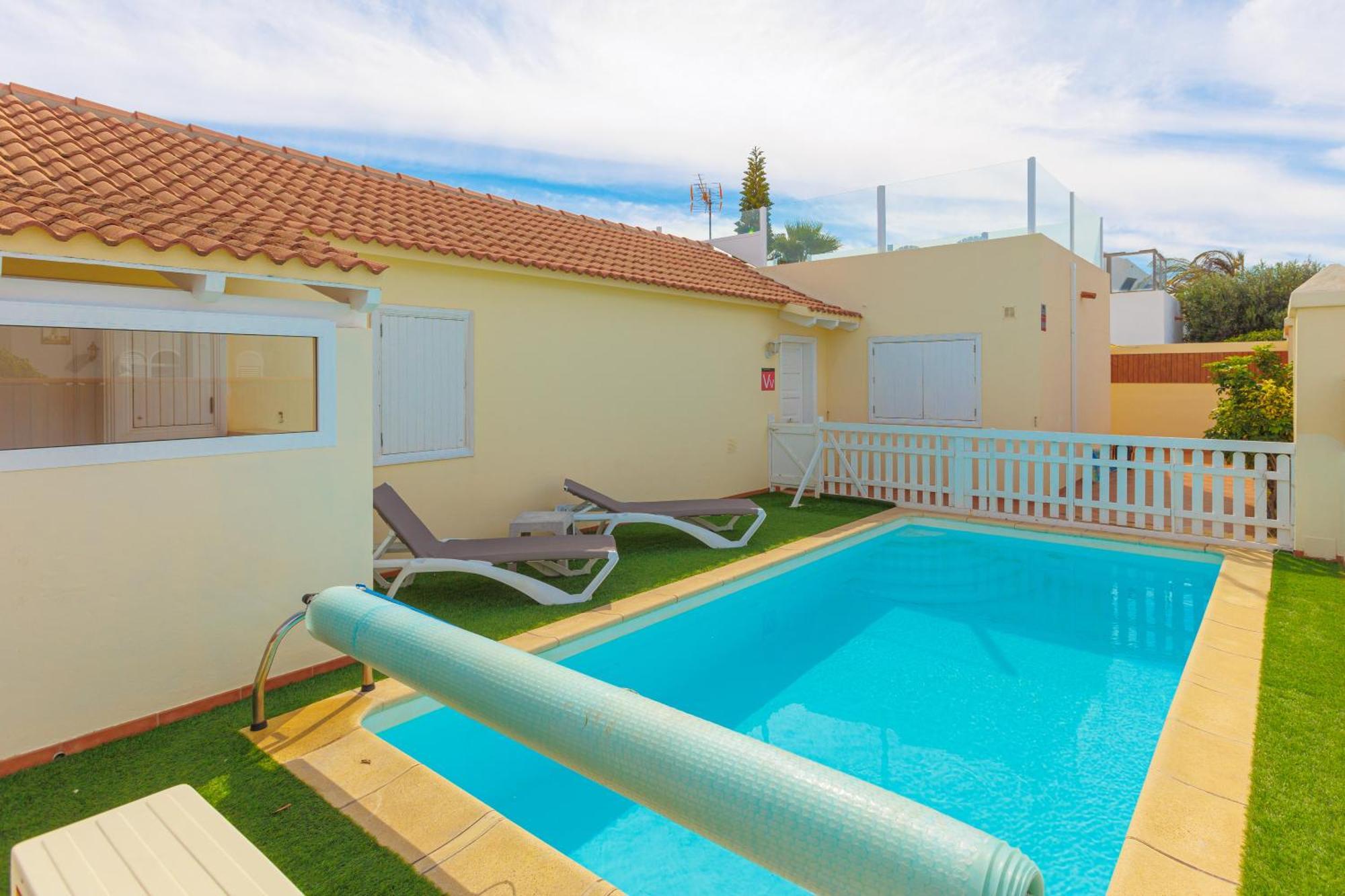 Private Villa With Heated Pool & Terrace See View Corralejo Exteriér fotografie